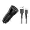 Cargador Para Auto 12W + Cable Usb-C
