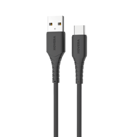 Cable 2.4a Usb-c Para iPhone 1m Novera - Negro