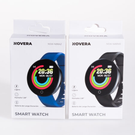 Smartwatch Bateria Larga Duración - Pantalla 1.28"  con Correa de Silicona