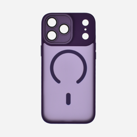 Funda Para iPhone 17 Pro Max Con Protector De Cámara Antigolpes - Violeta