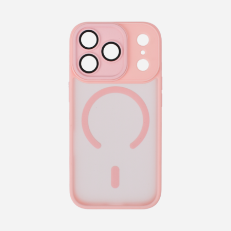 Funda Para iPhone 17 Pro Con Protector De Cámara Antigolpes - Rosa