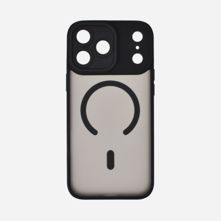 Funda Para iPhone 17 Pro Max Con Protector De Cámara Antigolpes - Negro