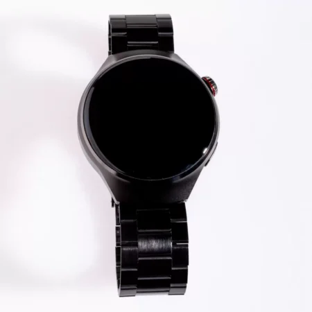 Smartwatch Redondo con Malla Metalica + Malla de Silicona - Viaking