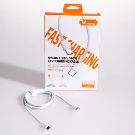 Cable USB-C a USB-C 60W Carga Rápida