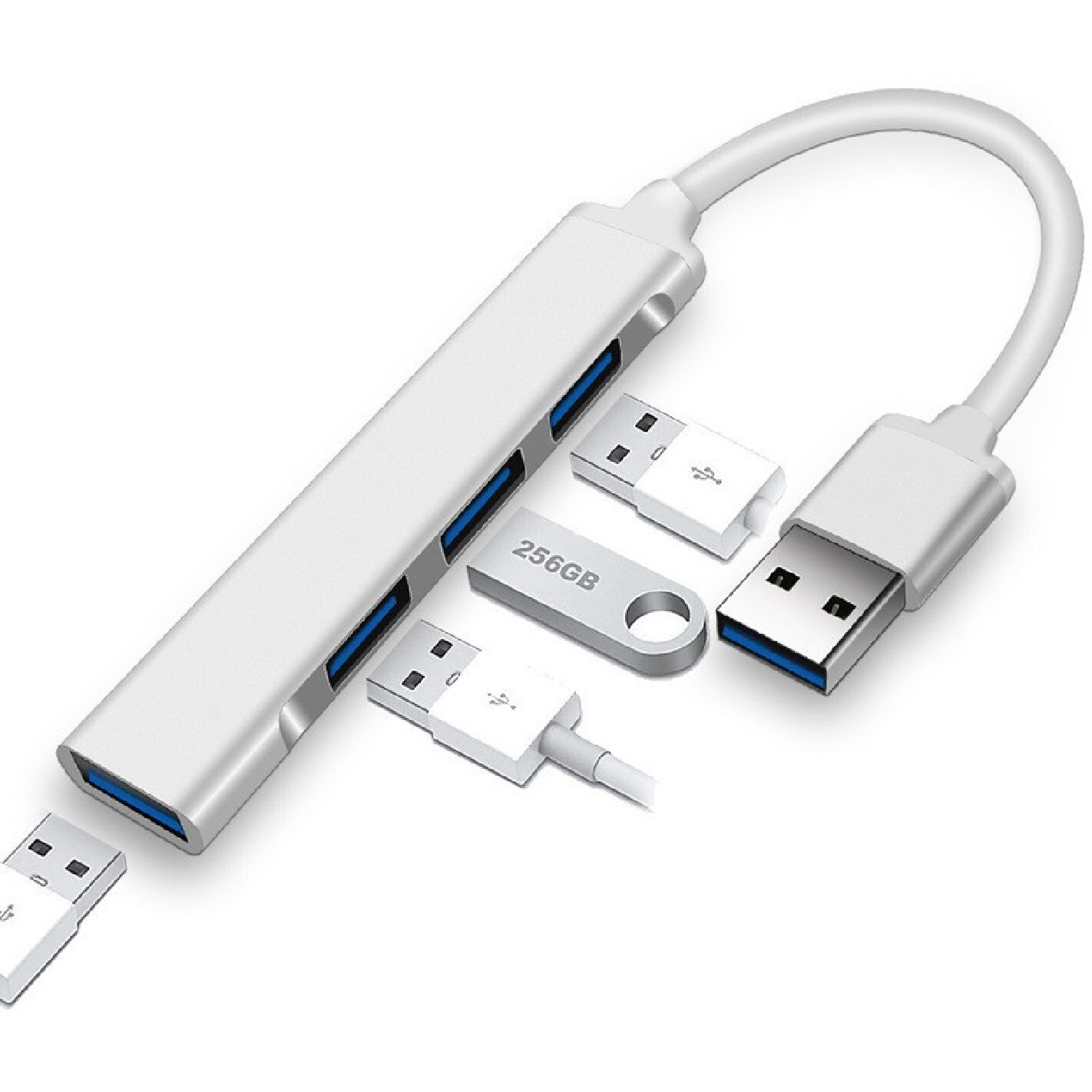 HUB Usb-C A Usb-A - 4 Puertos